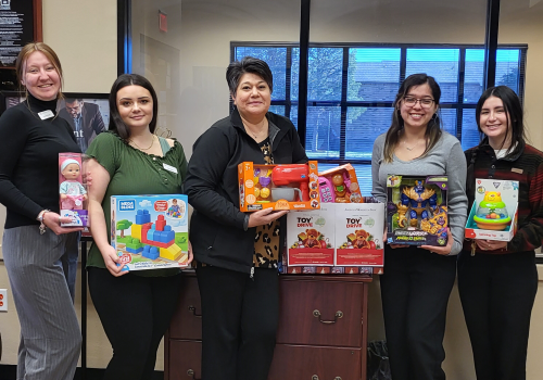 American Momentum Bank hosts toy drives at local banking centers