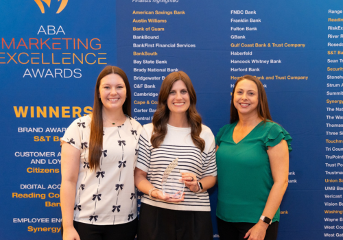 Synergy Bank Earns National Marketing Excellence Award