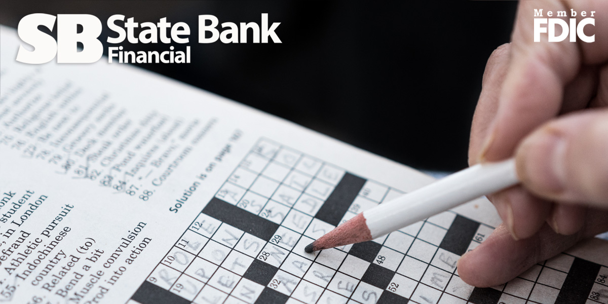 Check out this epic State Bank crossword puzzle