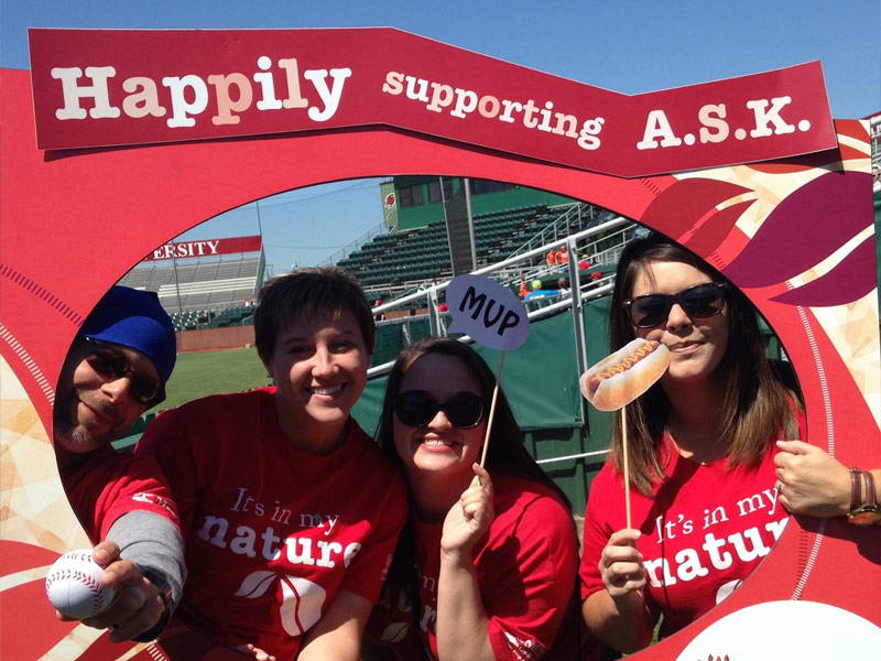 Happily supporting Adaptive Sports for kids.