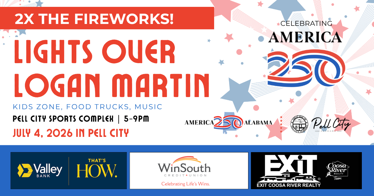 Lights Over Logan Martin Fireworks