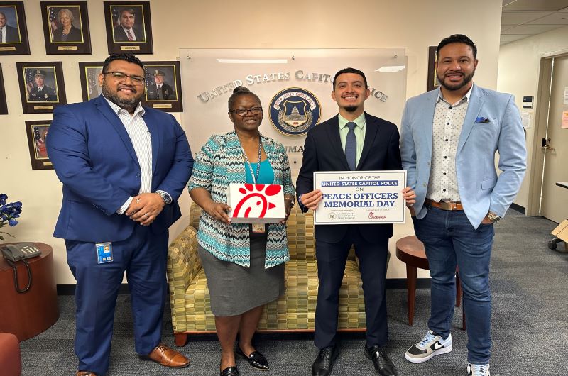 U.S. Senate Federal Credit Union Celebrates National Peace Officers Memorial Day with Special Recognition of United States Capitol Police