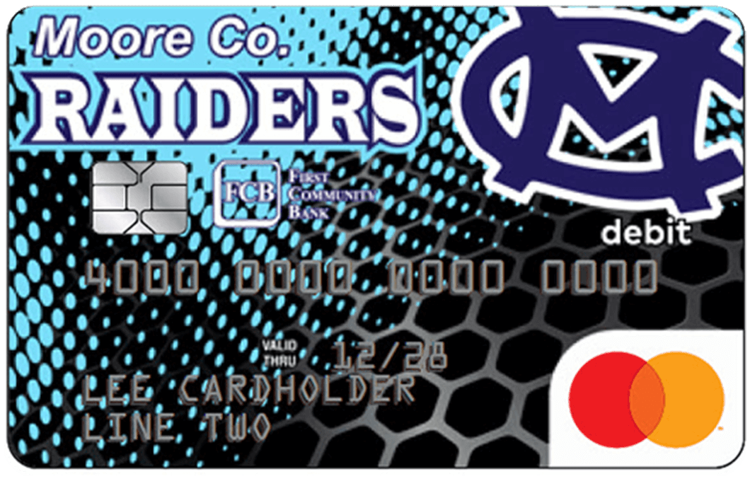 Image of Moore Co. Raiders Card