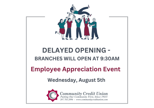 Delayed Opening |  Employee Appreciation Event