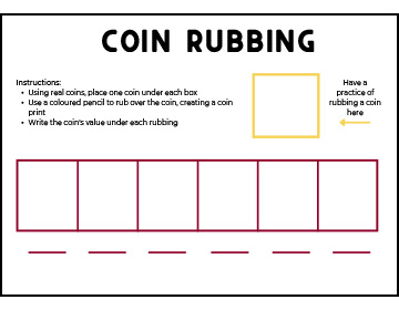 Worksheet - Coin Rubbing