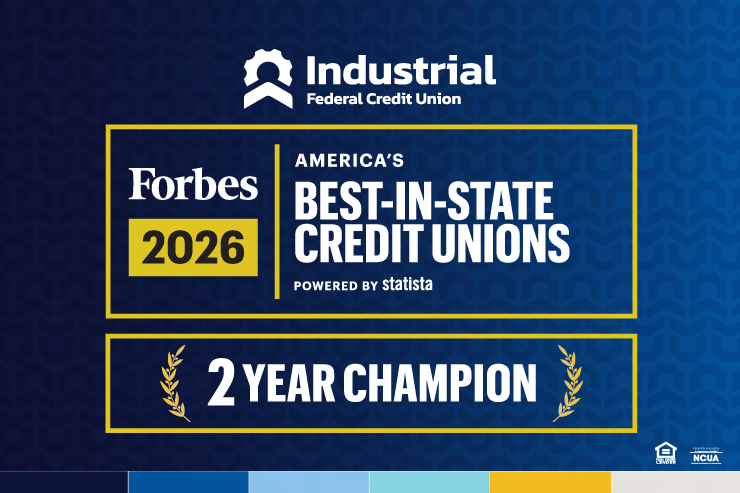 Industrial Federal Credit Union Ranked #1 Credit Union in Indiana by Forbes for Second Consecutive Year