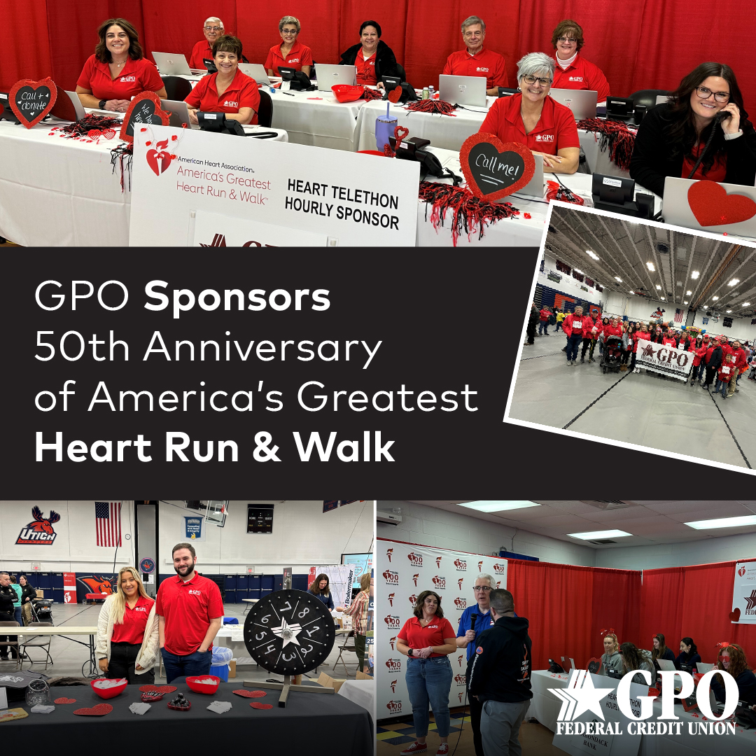 GPO Sponsors the 50th Anniversary of America's Greatest Heart Run & Walk!