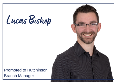 Lucas Bishop Promoted to Branch Manager