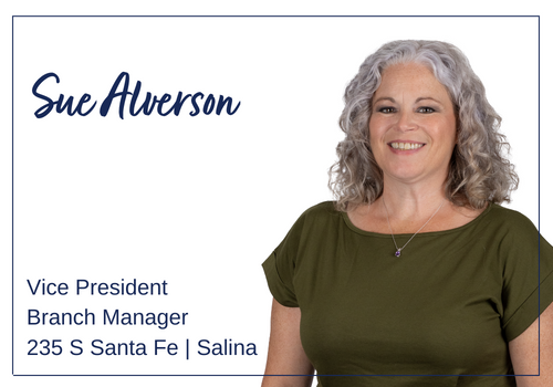 First Bank Kansas Welcomes Sue Alverson