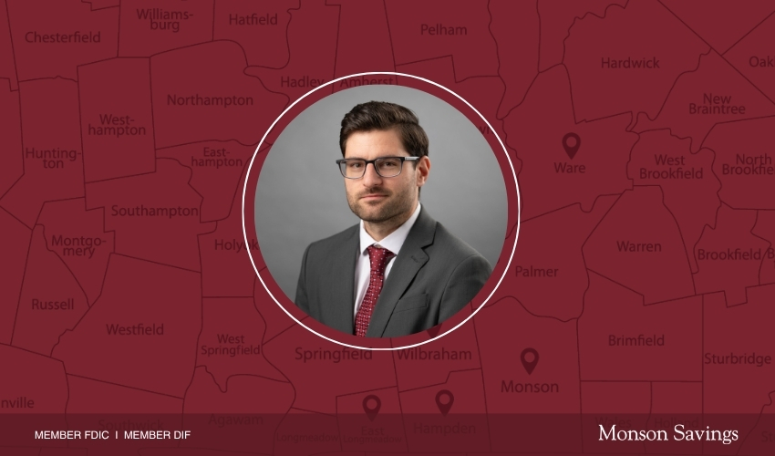 Monson Savings Bank Welcomes Keaton Warren as East Longmeadow Branch Manager