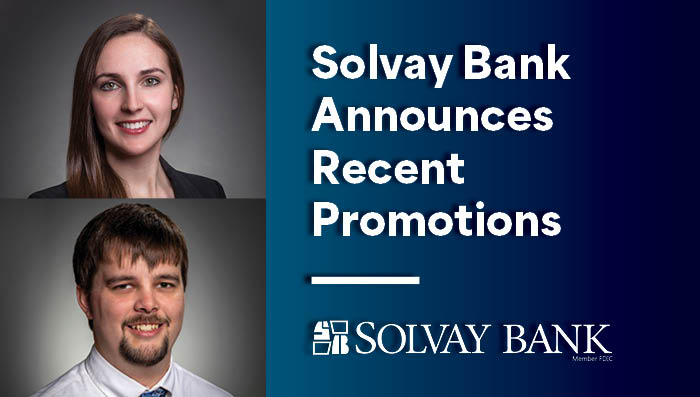 Solvay Bank Announces Recent Promotions