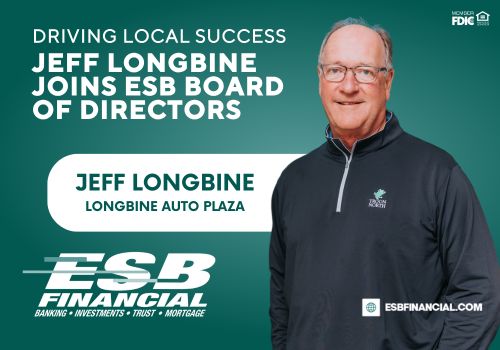 ESB Financial Welcomes New Board Member Jeff Longbine