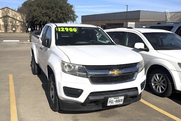 2016 Chevrolet Colorado Ext Cab White