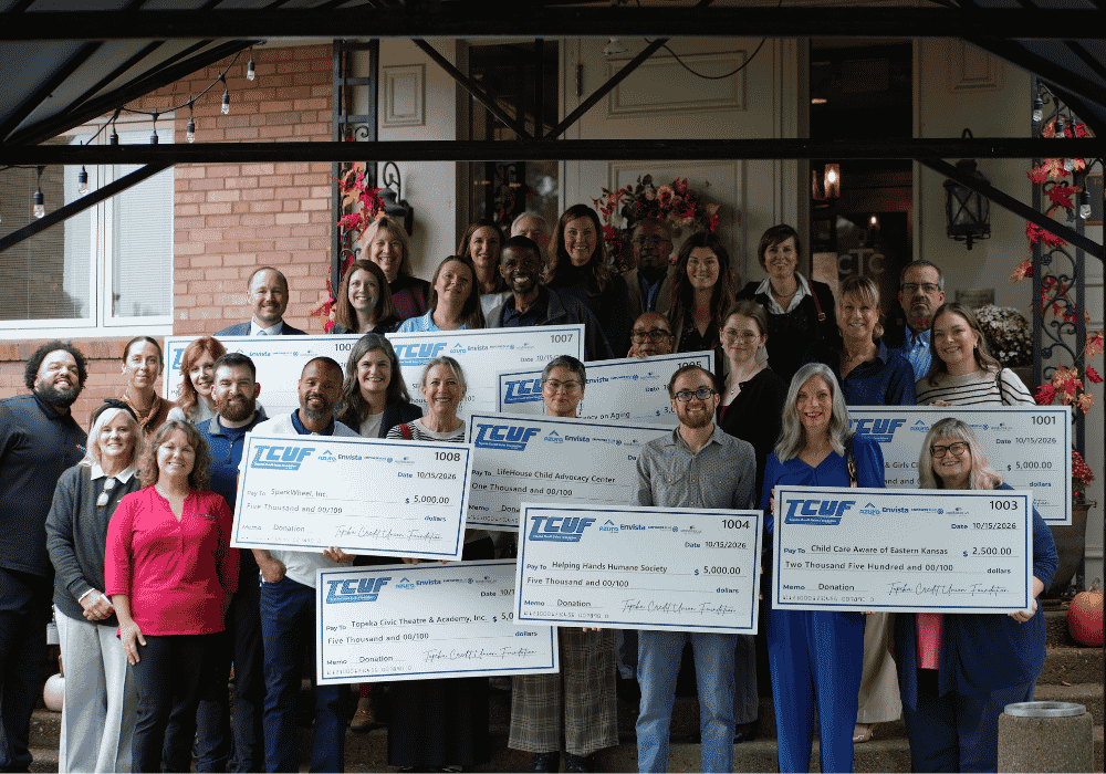 Topeka Credit Union Foundation Awards Nine Organizations with $36,500 in Community Grants