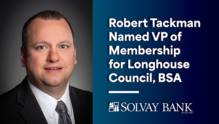 Robert Tackman Named VP of Membership for the Longhouse Council Boy Scouts of America
