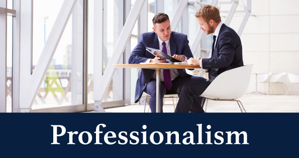 D.L. Evans Bank Core Value: Professionalism