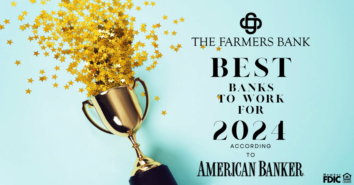 The Farmers Bank Named One of 2024 Best Banks to Work For