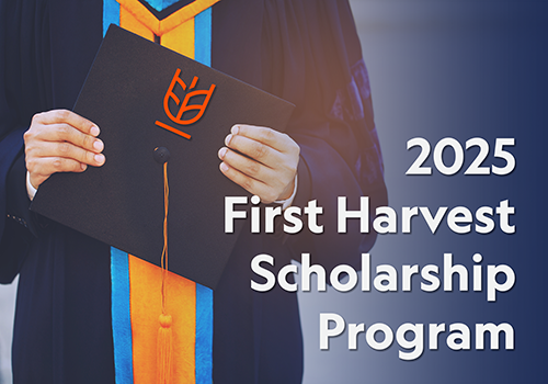 First Harvest Credit Union is Now Accepting Applications for the 2025 First Harvest Scholarship Program