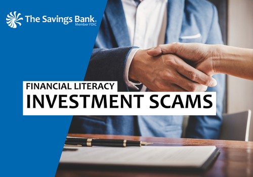 Financial Literacy: Learn About Investment Scams