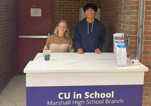 Marshall High School Seniors Hired for School Credit Union Operations Marshall High School Seniors Hired for School Credit Union Operations