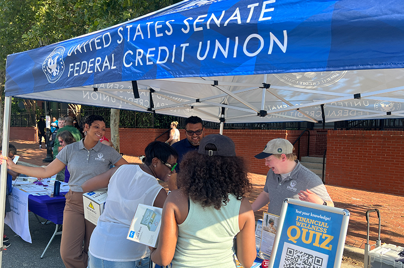 USSFCU at Alexandria Community Cookouts - Andrew Adkins