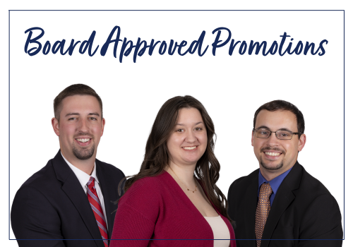 Board Approved Promotions