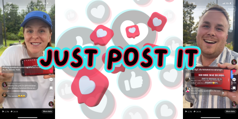 Just Post It: How Social Media Can Create Once-in-a-Lifetime Opportunities When You Least Expect It Just Post It: How Social Media Can Create Once-in-a-Lifetime Opportunities When You Least Expect It