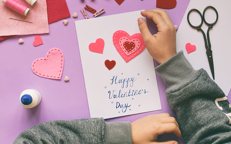 TVFCU Offers Valentines Day Tips for Celebrating with Children