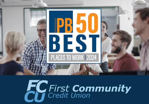 FCCU Named One of the Top 50 Best Places to Work For Fifth Year