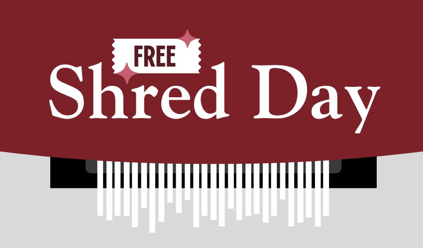 Monson Savings Bank is Hosting a FREE Shred Day on Saturday, June 15th at Monson Branch