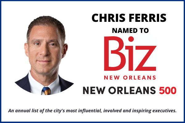 Ferris Named To BIZ New Orleans 500