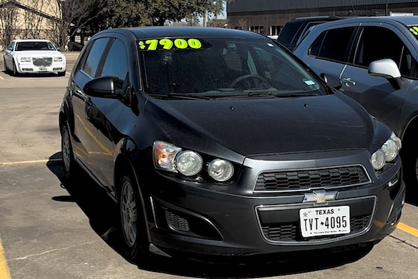 2013 Chevrolet Sonic Hatchback LT Gray