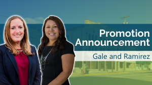 FCCU Announces the Promotion of Gale and Ramirez