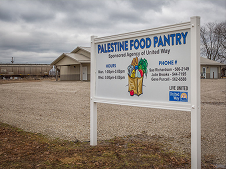 Food Pantry Palestine Illinois