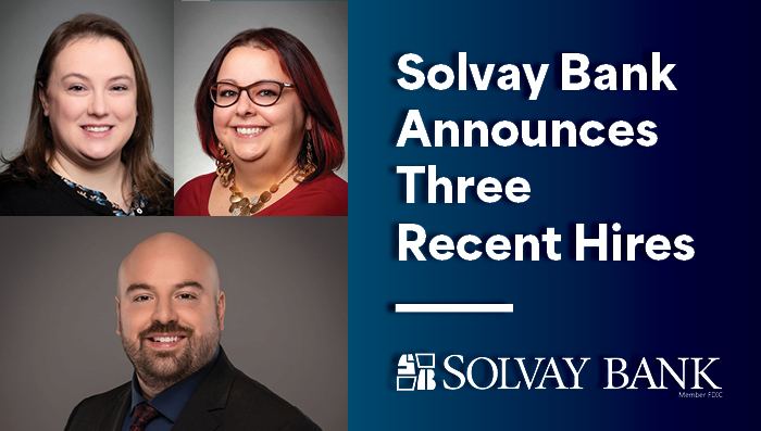 Solvay Bank Announces Three Recent Hires