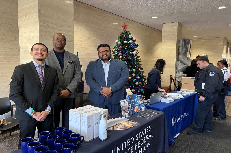 USSFCU At The Employee Benefits Open Season Fair (CapitolPolice)