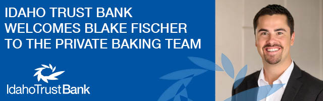 Blake D. Fischer Becomes Newest Addition to Private Banking Team