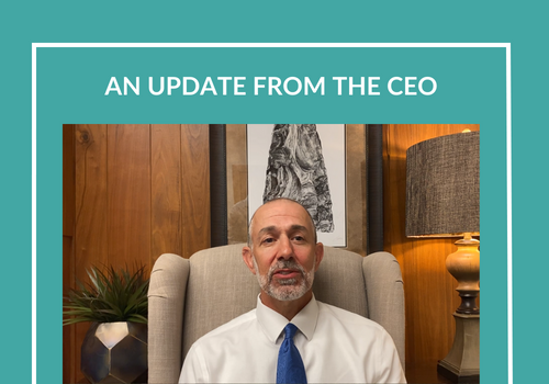 An Update from the CEO