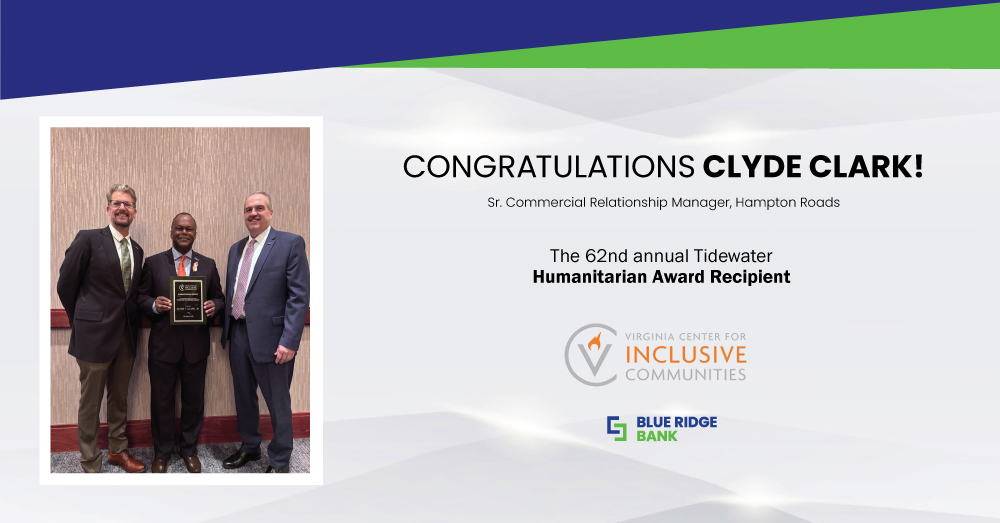 Clyde Clark Receives Humanitarian Award