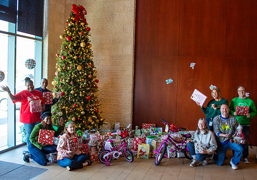 First Harvest Credit Union's Charitable Journey Program Adopts 5 Local Families this Holiday Season