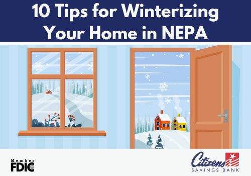 Ten Tips for Winterizing Your Home in NEPA