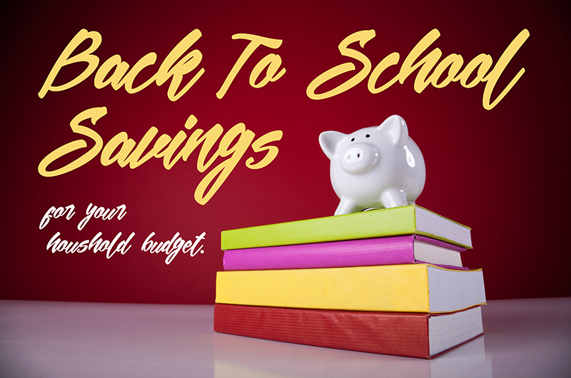 Back-to-School Savings for Your Household Budget