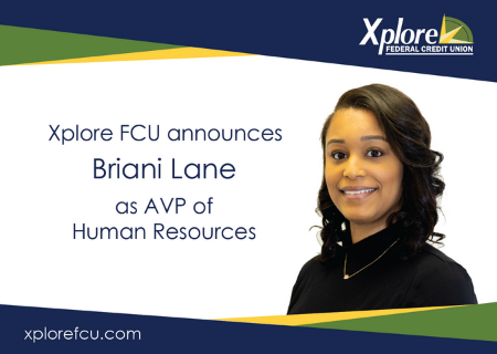 Xplore FCU Announces Briani Lane as Assistant Vice President of Human Resources
