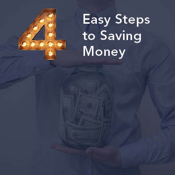 Video: 4 Easy Steps to Saving Money