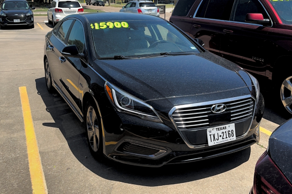 2016 Hyundai Sonata Plug In Limited Hybrid Black