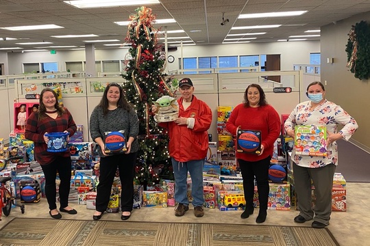 Allegius Staff and Members Raise over $3,400 for Toys for Tots