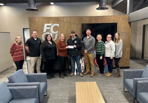 FCCU Donates $1,500 to Devils Lake Rural Fire Department