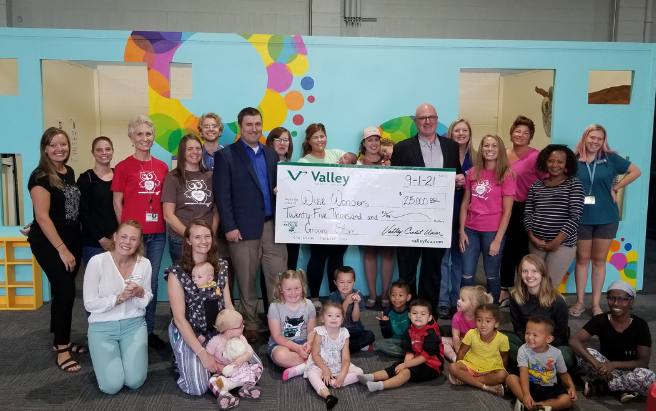 Valley Boosts Opportunities for Local Children's Museum Through $25,000 Donation