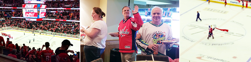 Members & Staff Share a Suite at the Caps Game Members & Staff Share a Suite at the Caps Game