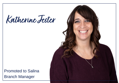 Katherine Jester Promoted to Branch Manager